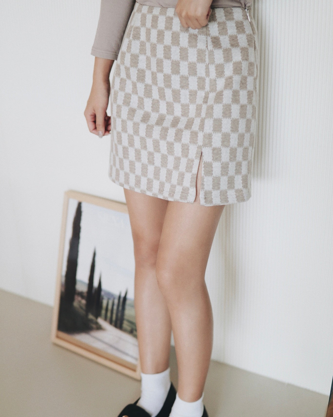 Plaid Skirt