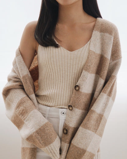 Oversized Wool Cardigan