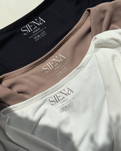 SoftLuxe Twist Front Top