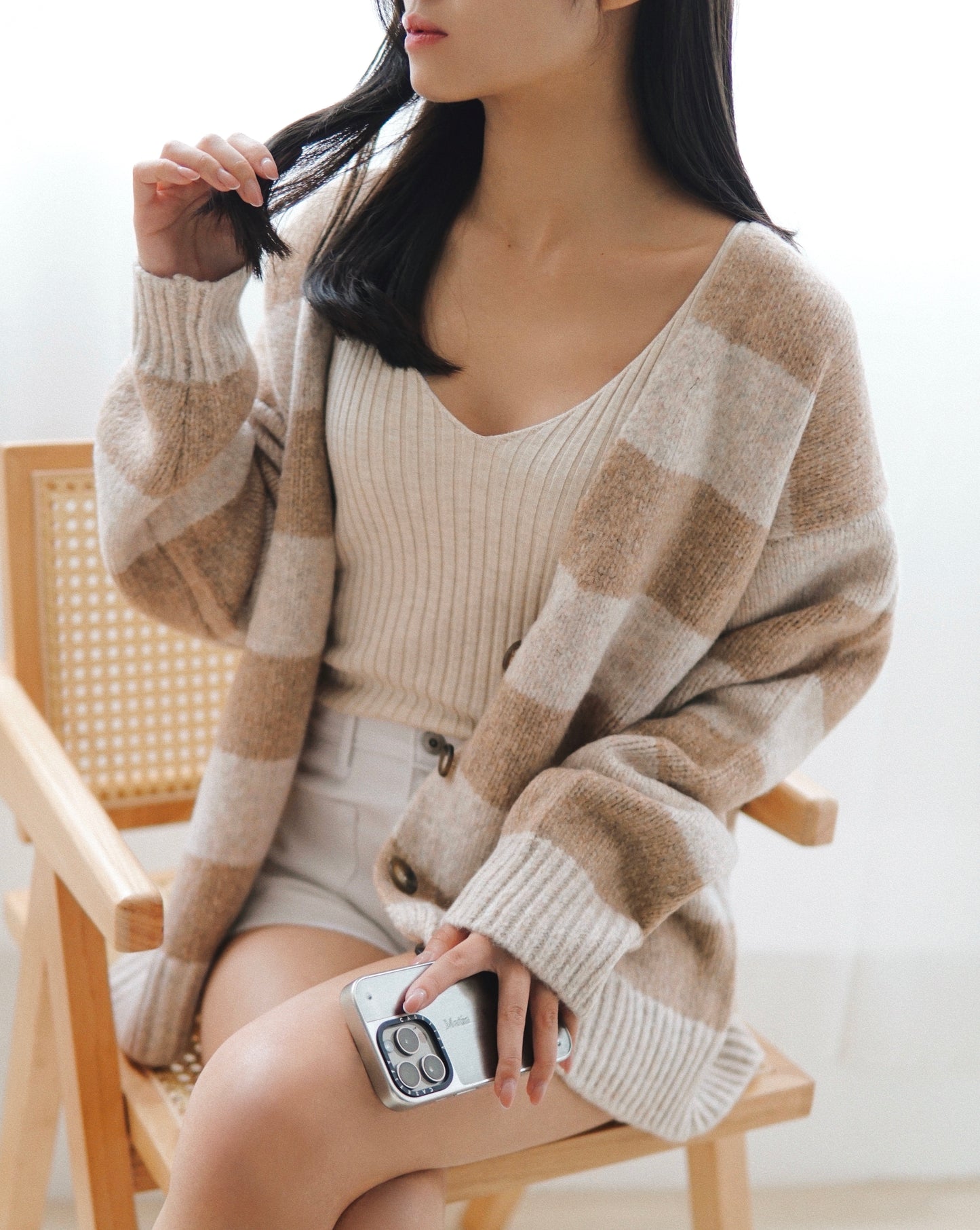 Oversized Wool Cardigan