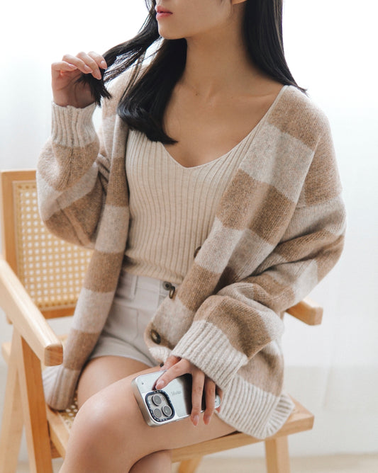 Oversized Wool Cardigan